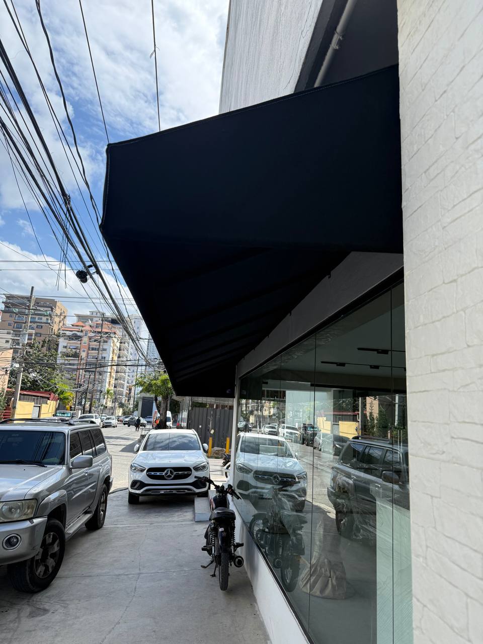Toldo comercial